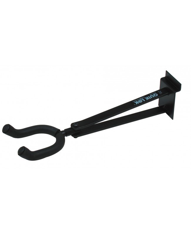 Quik Lok SBG/14L Slatwall Stand for Guitar and Bass Guitar