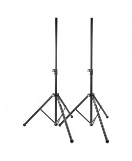 Quik Lok SP/180 BK Coppia di Stativi in Alluminio con Meccanismo a Cuscino D'Aria