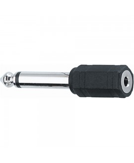 Quik Lok AD/22 TS Mono 6.3 Jack to TS Mono 3.5 Jack Adapter