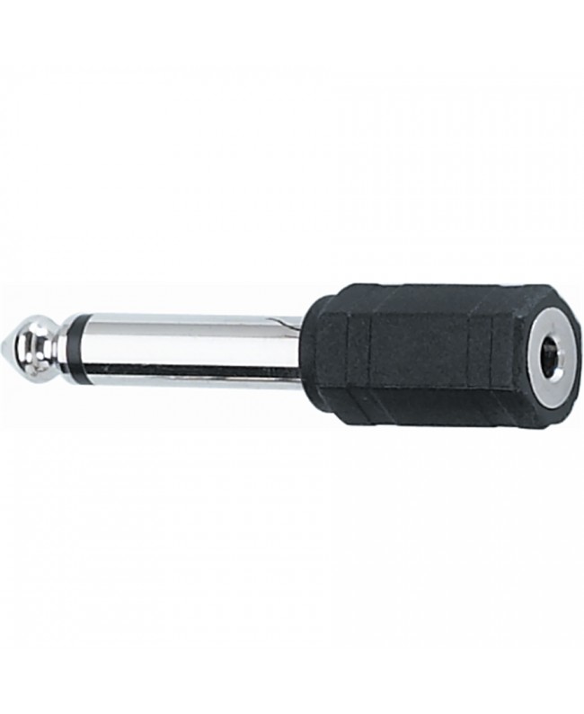 Quik Lok AD/22 TS Mono 6.3 Jack to TS Mono 3.5 Jack Adapter
