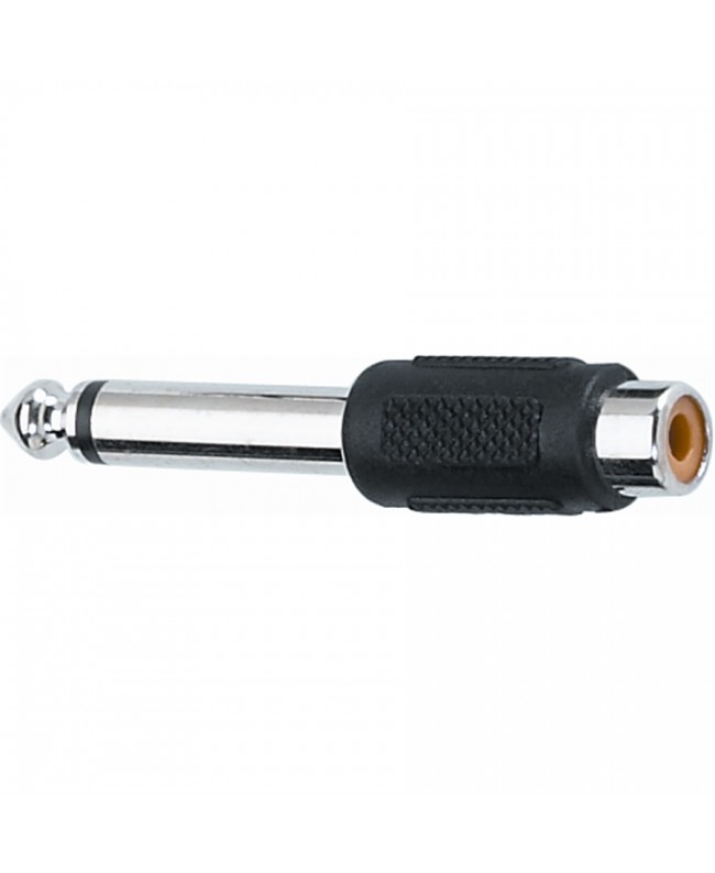 Quik Lok AD/59 Klinke TS Mono 6.3/Phono RCA Adapter Adapter