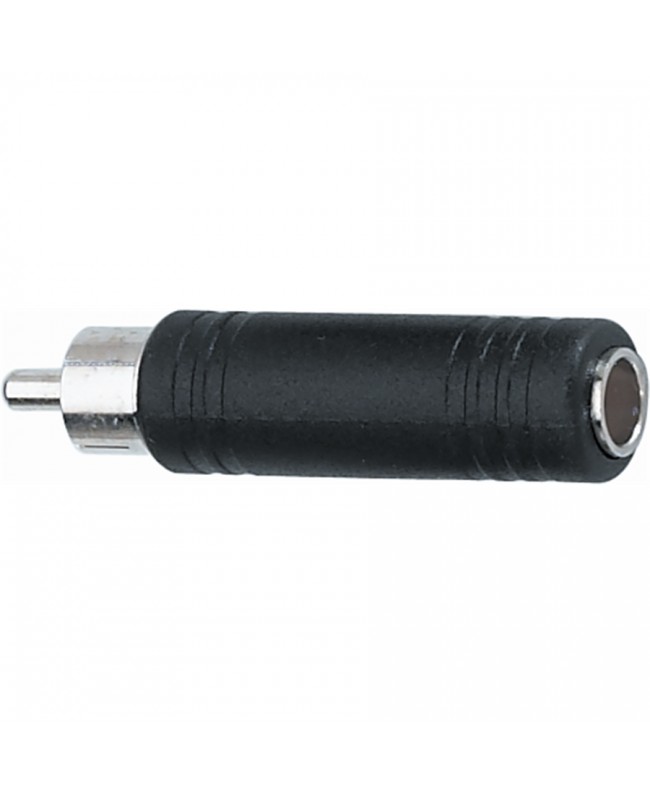 Quik Lok AD/66 Phono RCA Stecker/ TS Mono 6.3 Klinkenbuchse Adapter
