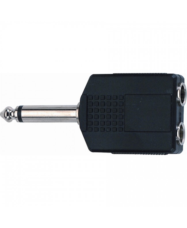 Quik Lok AD/72 TS Mono 6.3/2x Klinke TS Mono 6.3 Adapter