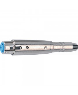 Quik Lok F/119-K Female XLR Adapter/Socket Jack 6.3