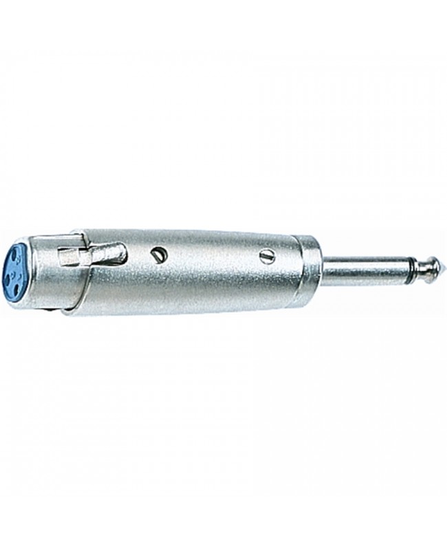 Quik Lok F/146-K XLR Buchse/Klinke TS Mono 6.3 Adapter Adapter