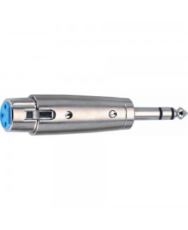 Quik Lok F/147-K XLR Buchse/Klinke TRS Stereo 6.3 Adapter