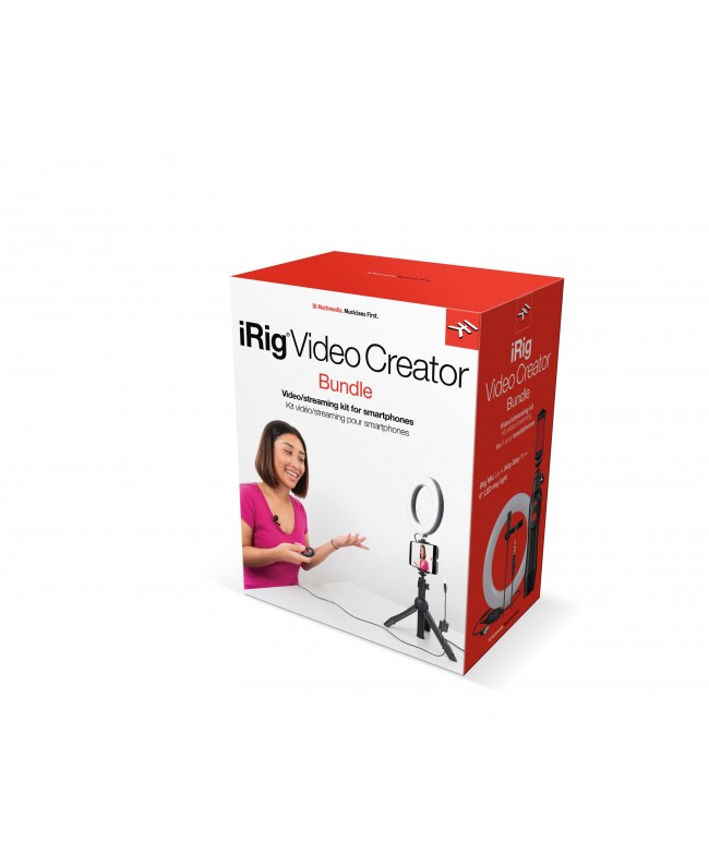 IK Multimedia iRig Video Creator Bundle Microfoni per Smartphone