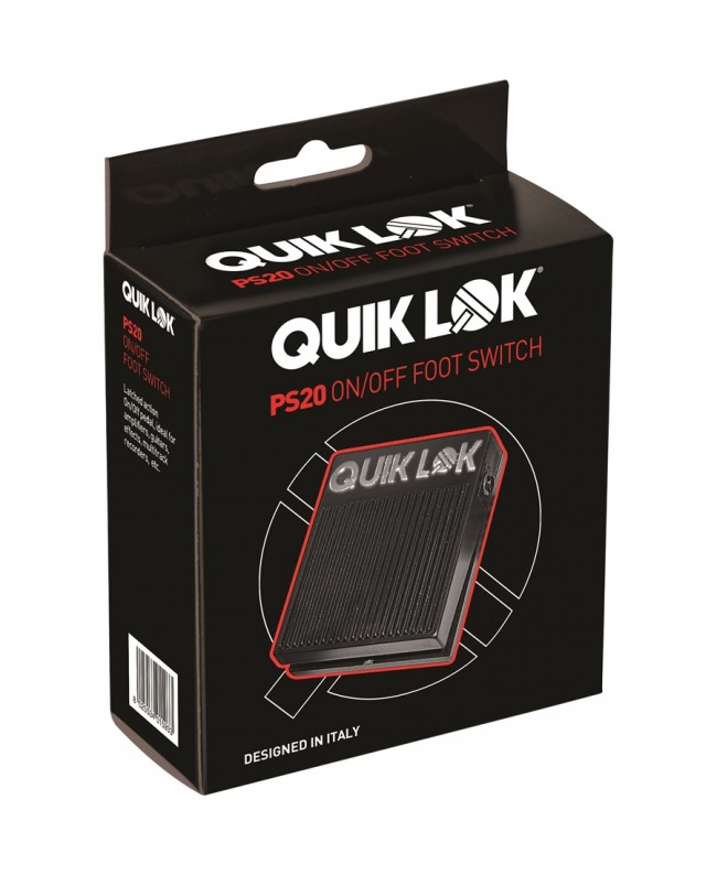Quik Lok PS/20 Pedale Interruttore On/Off Volume and Expression Pedals