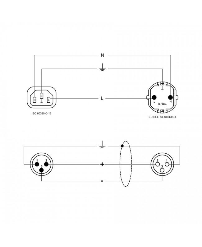 Quik Lok S/396-20 Audio-/Netzwerkkabel