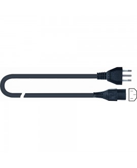 Quik Lok S/1200 I STND Cavo di Alimentazione Spina ITA / Presa IEC-VDE