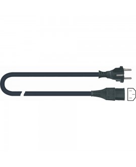 Quik Lok S/1200 EU STND Power Cable Schuko Plug / IEC-VDE Receptacle IEC Cables