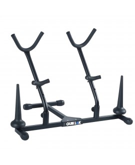 Quik Lok SSA-T+FC/4 Supporto Multiplo per Sax Alto/Tenore/Soprano, Flauto, Clarinetto