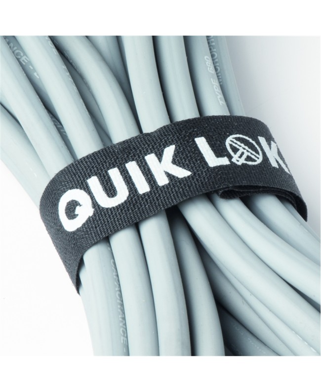 Quik Lok STRAP/18 Fermacavo con Strap in Velcro Fascette