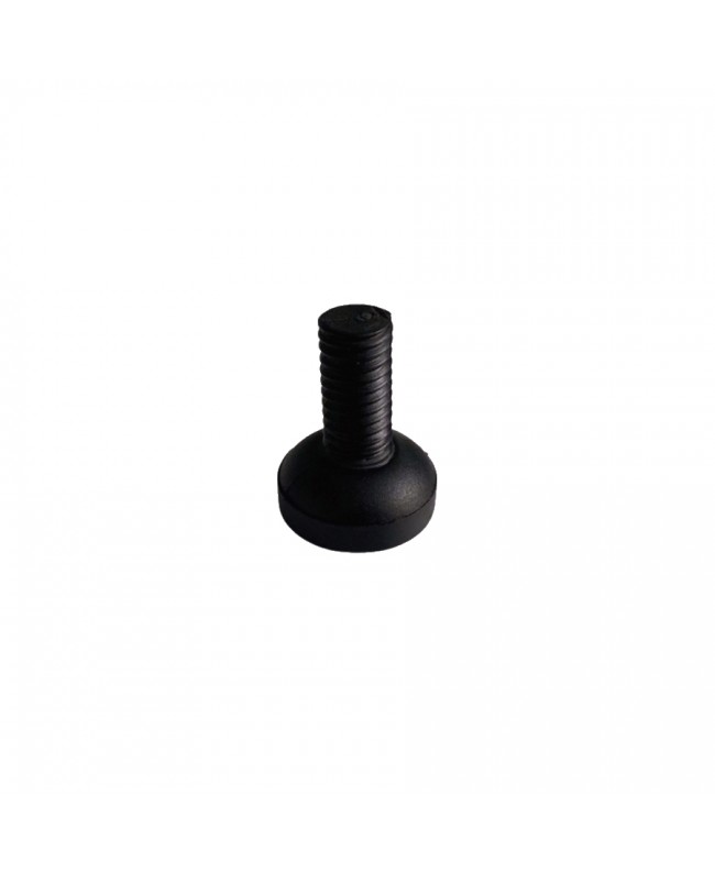 Quik Lok PTPL/027 Piedino in Gomma D18 mm con Vite M8x16 mm