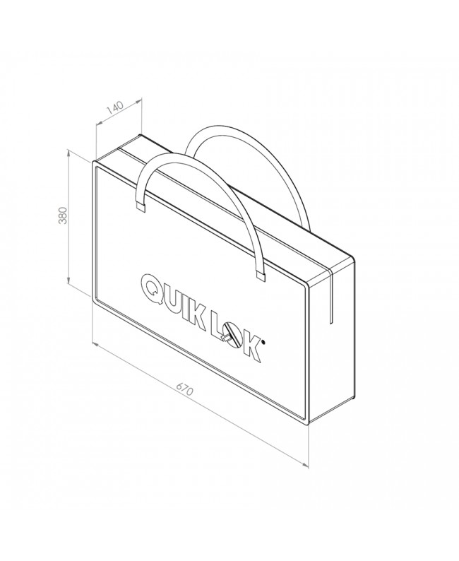 Quik Lok CB/330-1 Borsa Leggio