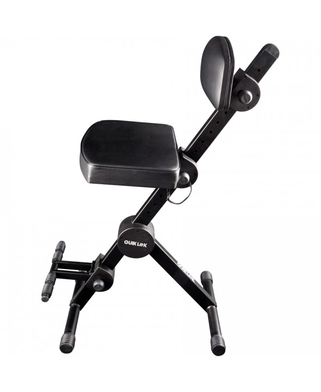 Quik Lok DX/749 Sgabello con Schienale e Poggiapiedi Stools