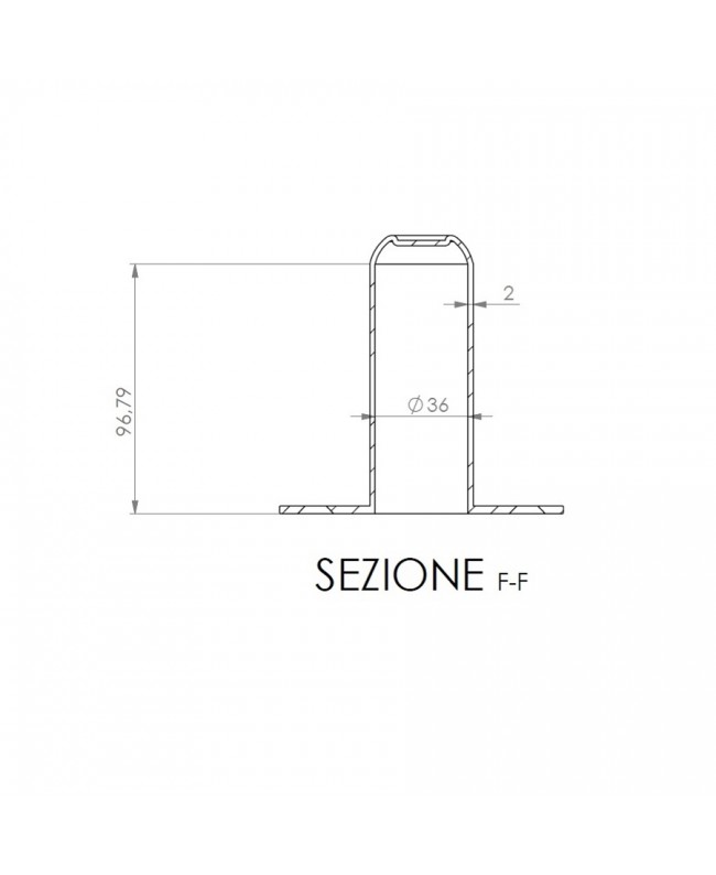 Quik Lok SC/107 Flangia per speaker