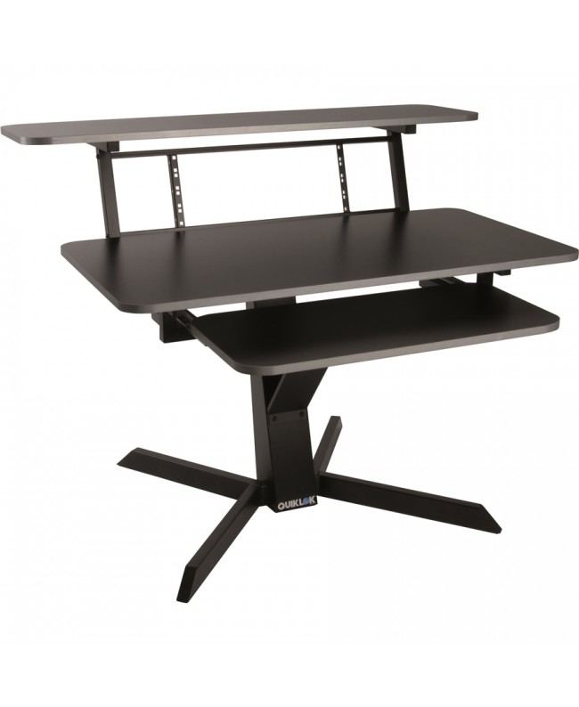 Quik Lok Z/460 BK Workstation a 3 Ripiani