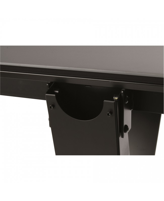 Quik Lok Z/460 BK Workstation a 3 Ripiani Mobili da Studio