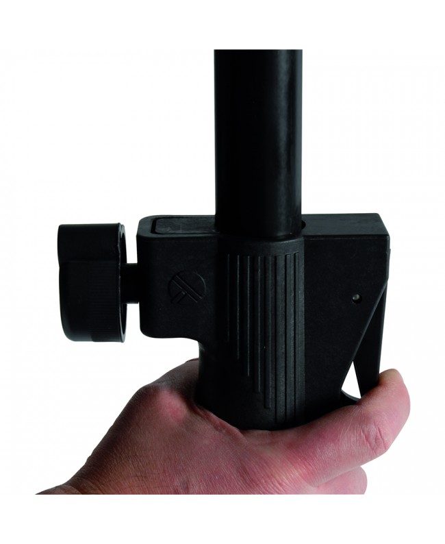 Quik Lok SP/282 BK Coppia di Supporti con Sistema SAFE-LIFT e Discesa Frenata Stative für Lautsprecher