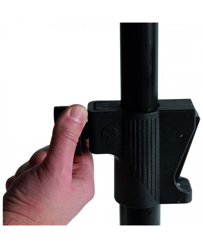 Quik Lok SP/282 BK Coppia di Supporti con Sistema SAFE-LIFT e Discesa Frenata