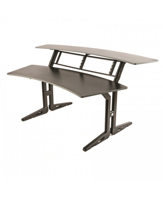 Quik Lok Z/630 BK Workstation a 2 Ripiani