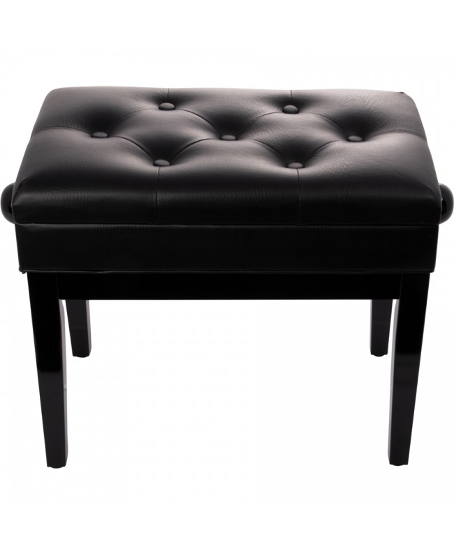 Quik Lok PB/106 BK L Glossy Black Wooden Piano Bench
