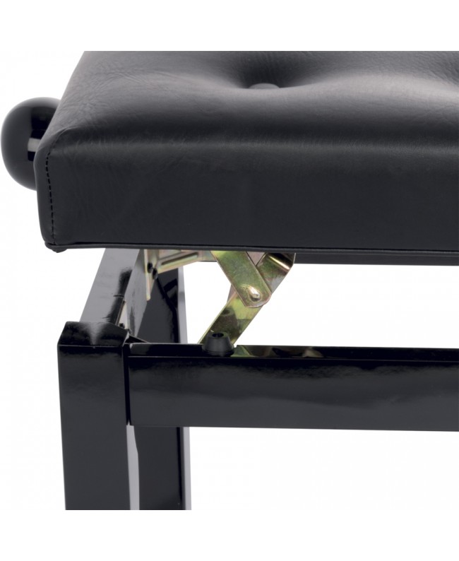Quik Lok PB/105 BK L Glossy Black Wooden Piano Bench