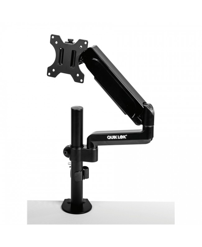 Quik Lok VSC/001 Supporto per Video Monitor con Braccio Pneumatico Snodato
