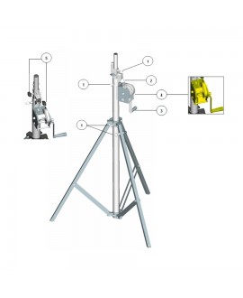 Quik Lok Perno SLS/15 con Boccola/Molla/Anello