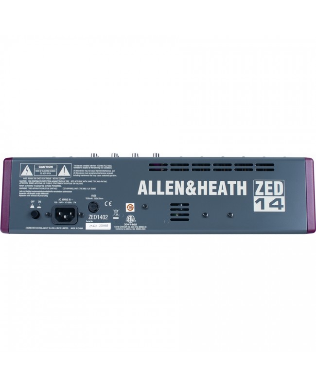 Allen & Heath ZED 14 Analog Mixer
