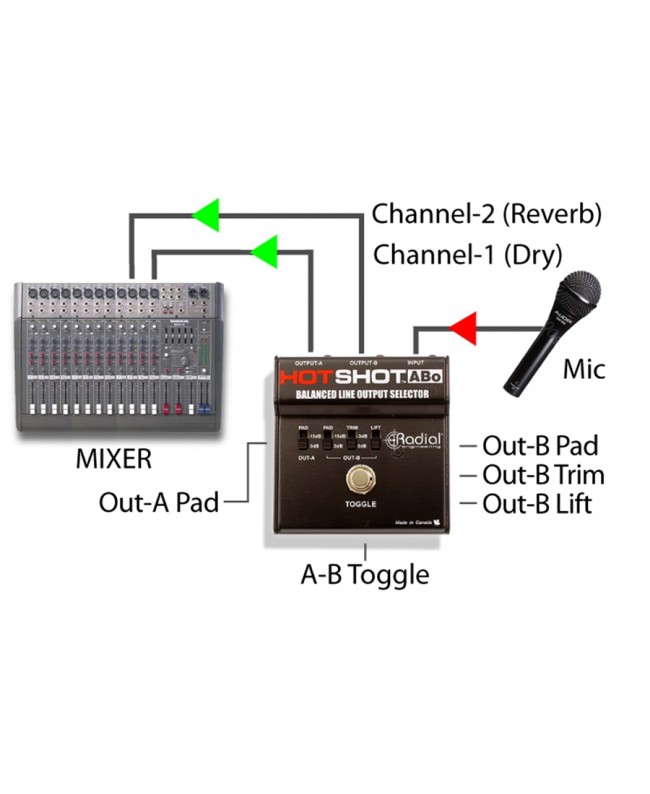 Radial Engineering Hot Shot ABo