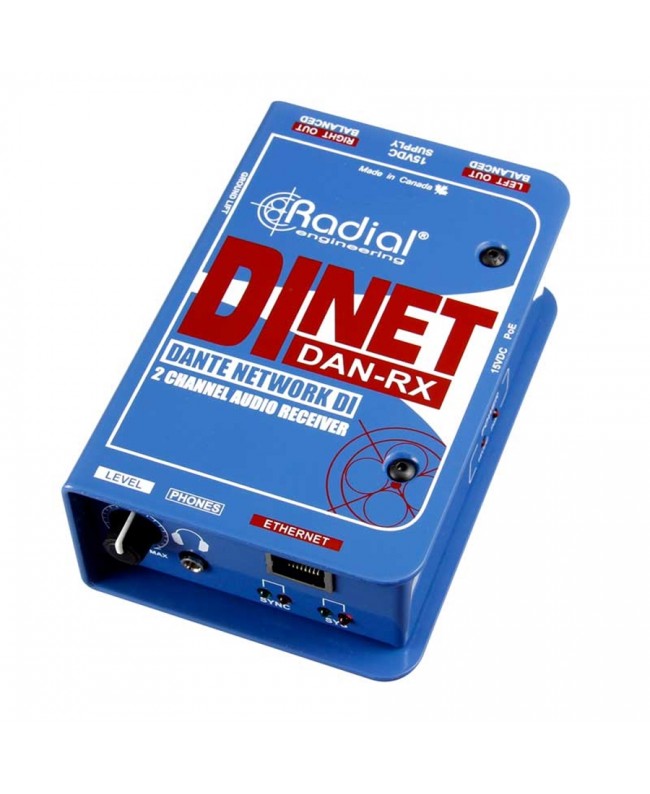 Radial Engineering DiNet Dan-Rx Network audio interfaces