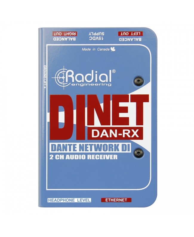 Radial Engineering DiNet Dan-Rx Interfacce audio di rete