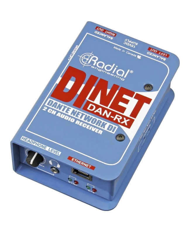 Radial Engineering DiNet Dan-Rx Network audio interfaces