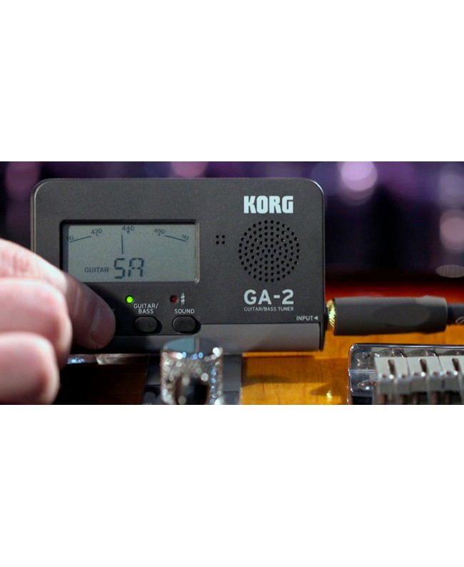Korg GA-2 Accordatore per Chitarra e Basso