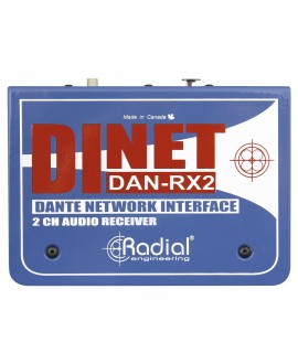 Radial Engineering DiNet Dan-RX2 Interfacce audio di rete