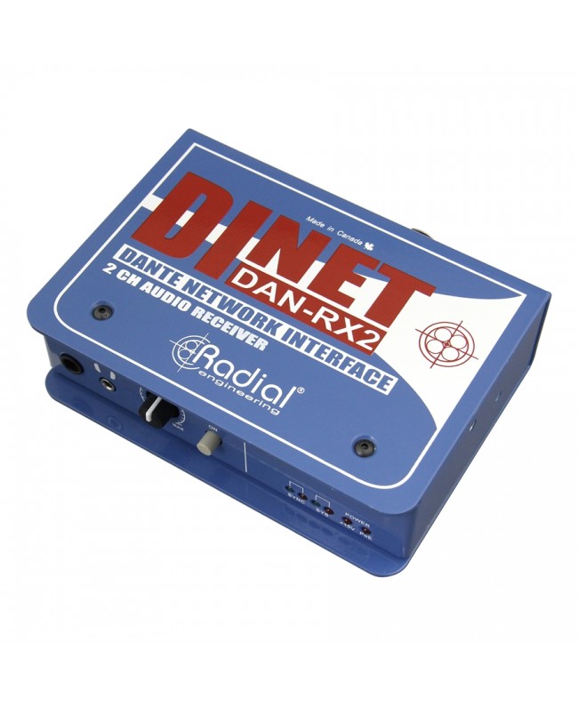 Radial Engineering DiNet Dan-RX2 Netzwerk-Audio-Interfaces