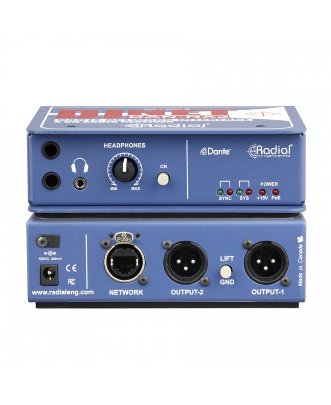 Radial Engineering DiNet Dan-RX2 Network audio interfaces