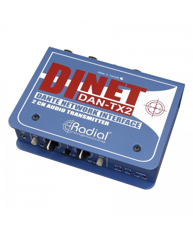 Radial Engineering DiNet Dan-TX2 Interfacce audio di rete