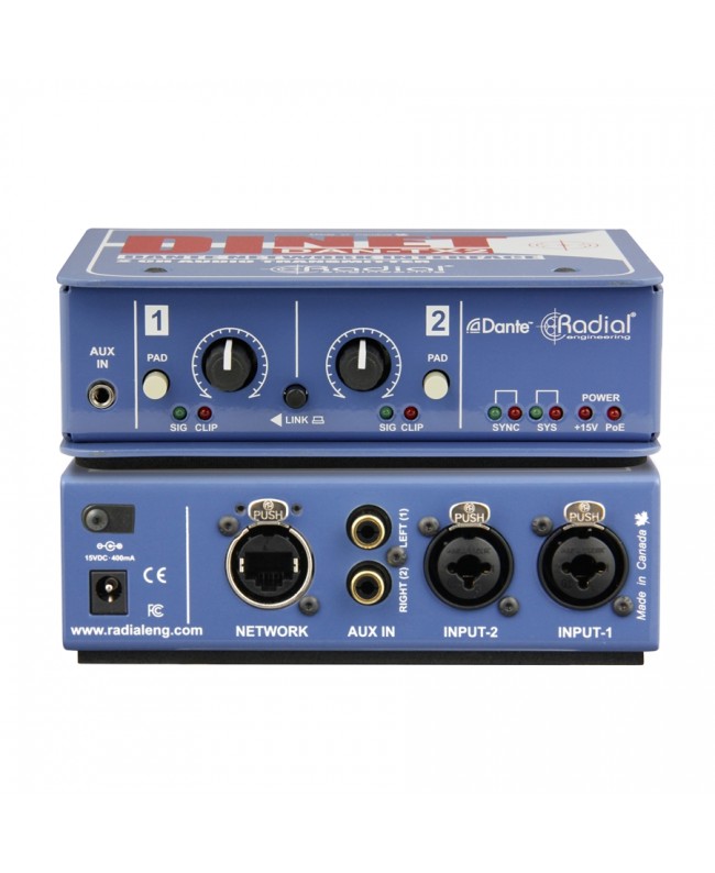 Radial Engineering DiNet Dan-TX2 Netzwerk-Audio-Interfaces