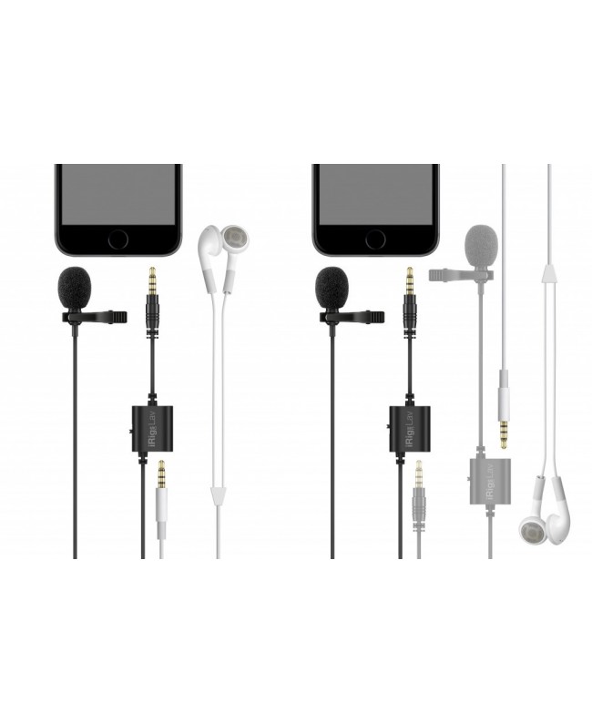 IK Multimedia iRig Mic Lav 2 Pack Lavalier Microphones