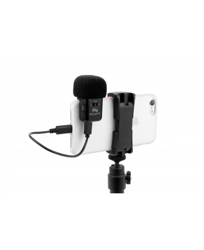 IK Multimedia iRig Mic Cast HD Microfoni per Smartphone