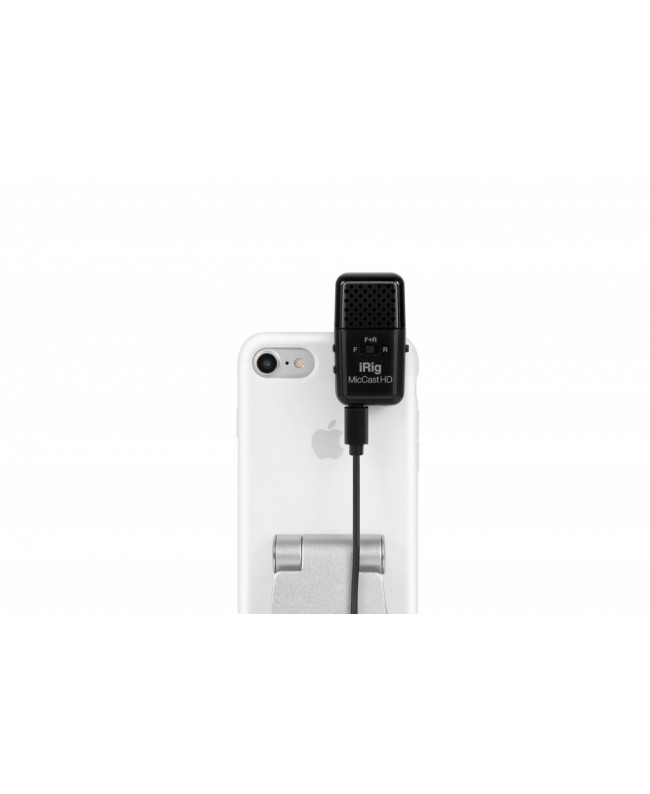 IK Multimedia iRig Mic Cast HD Microfoni per Smartphone