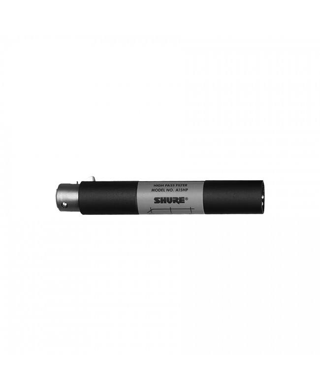 Shure A15HP Filtro passa-alto in linea XLR bilanciato Audio Tools