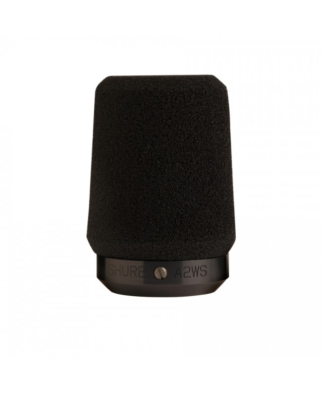 Shure A2WS-BLK Schwarz Windproof SM27 und 545 Serie Windschutz