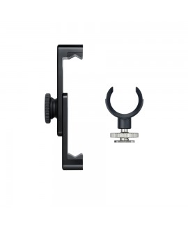 Shure AMV-PC Mic clip e smartphone clamp per MV88+ Video Kit