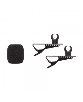 Shure RK376 Clip lavalier e 2 antivento CVL-B/C-TQG