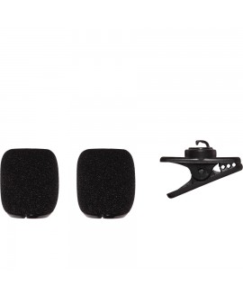 Shure RK378 Clip e due antivento con attacco a scatto SM35 Wind Shields