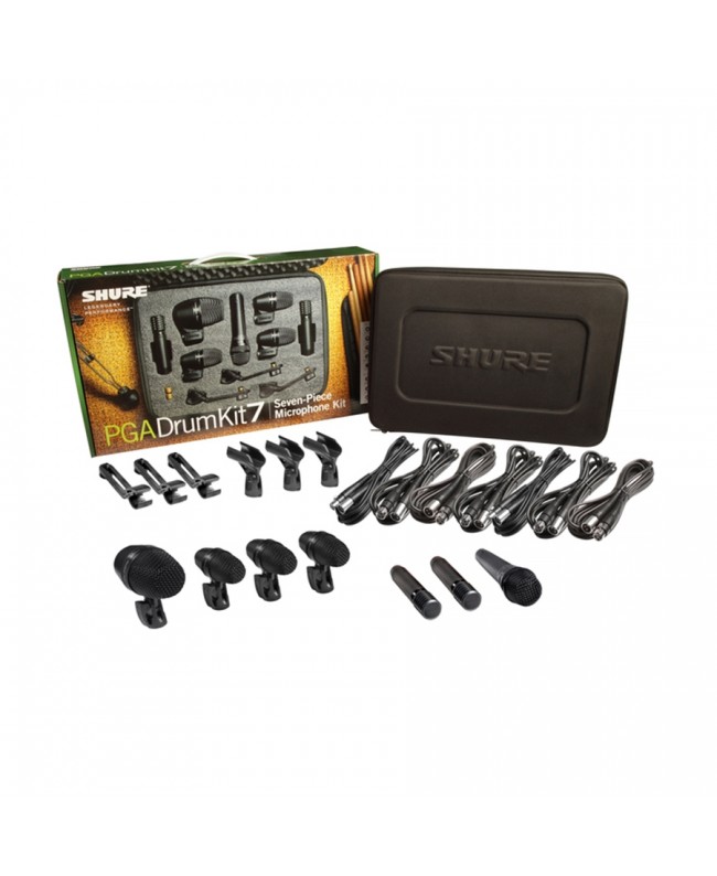 Shure PGADRUMKIT7 Kit da 7 microfoni per batteria